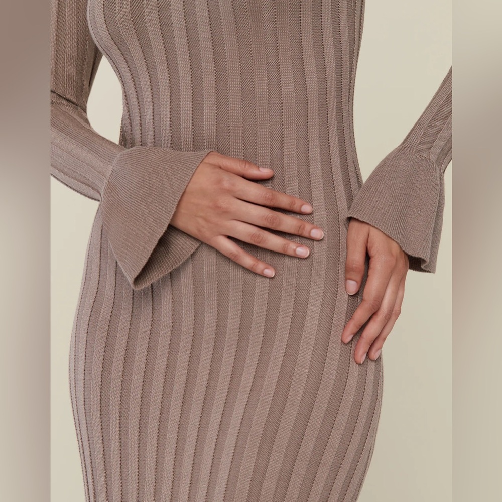 NWT Rachel Parcell wide rib sweater dress - Picture 3 of 5